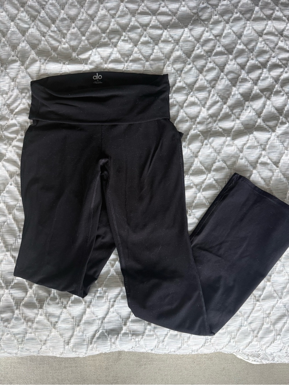 ALO yoga Fold over boot cut leggings - Picture 1 of 3